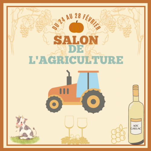 Participation au Salon International de l'Agriculture 2023